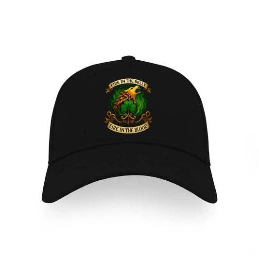 Irish Baseball Cap - Caps Fire Heritage-Inspired Headwear - Celtic Wolfwear