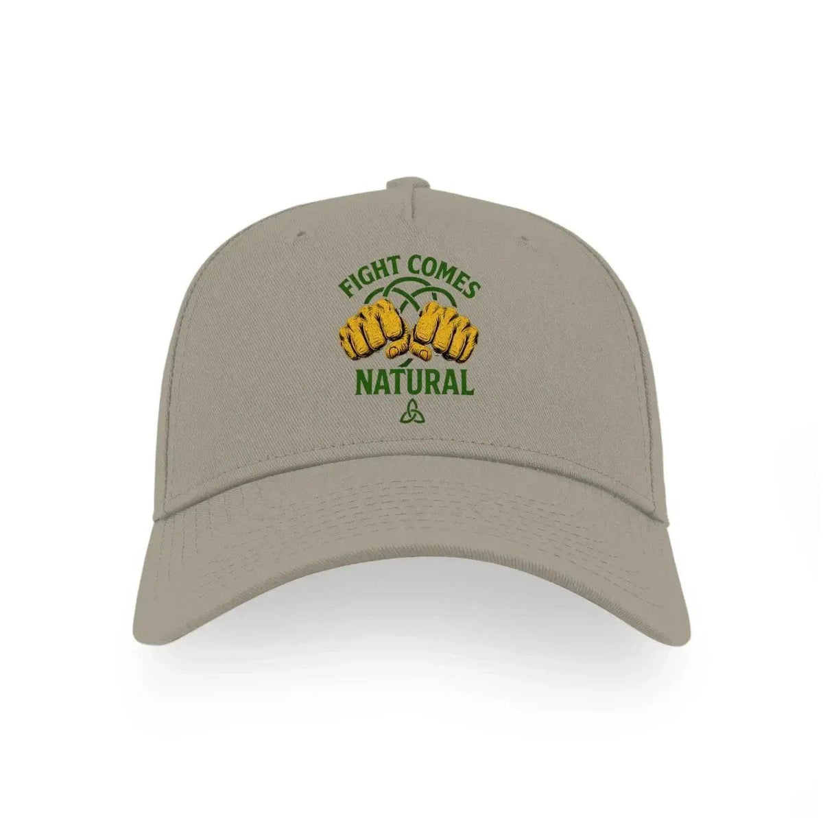 Irish Baseball Cap - Fight Comes Natural 5, Adjustable - Celtic Wolfwear