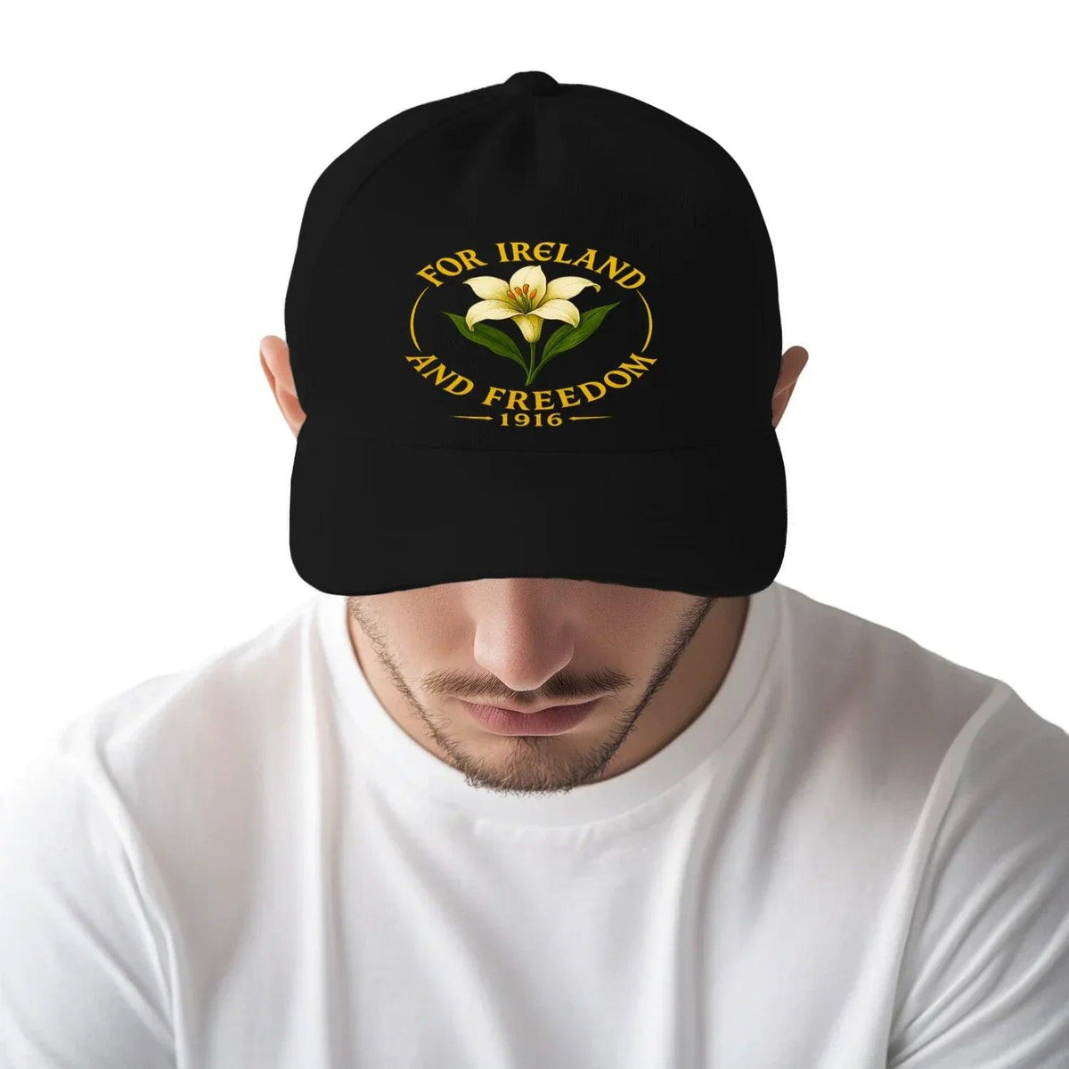 Irish Baseball Cap - Freedom 1916, Adjustable Headwear - Celtic Wolfwear
