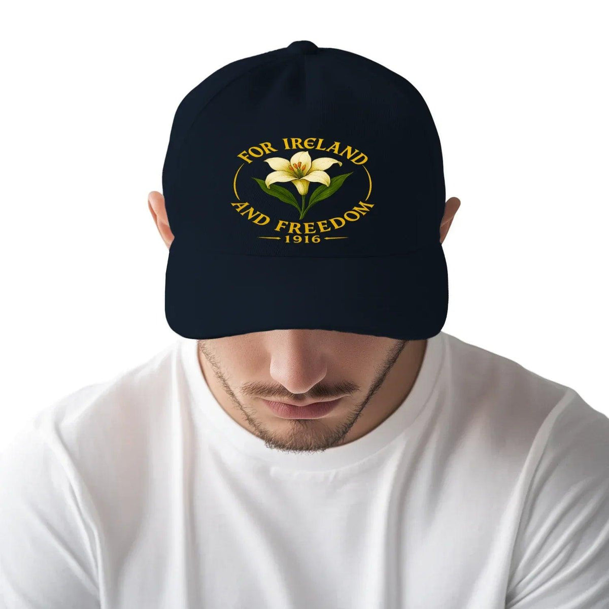 Irish Baseball Cap - Freedom 1916, Adjustable Headwear - Celtic Wolfwear