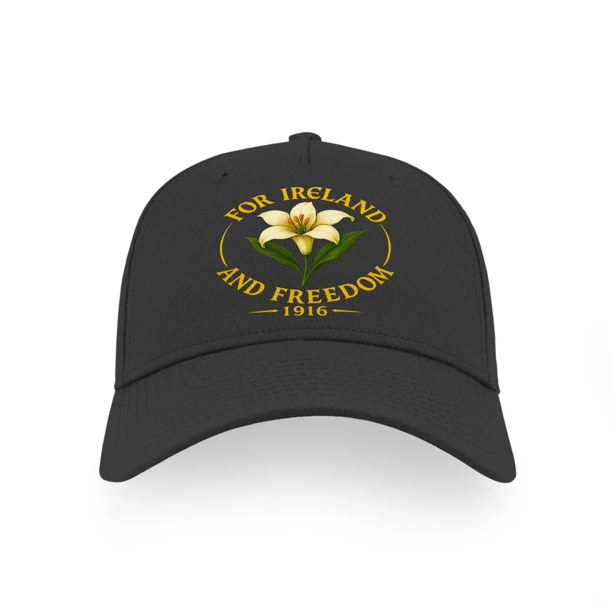 Irish Baseball Cap - Freedom 1916, Adjustable Headwear - Celtic Wolfwear
