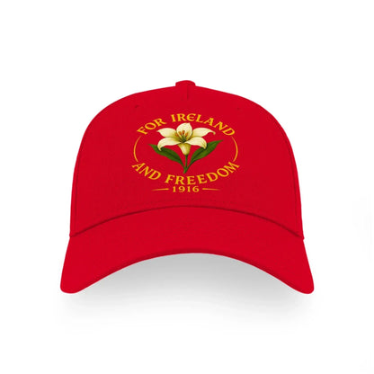 Irish Baseball Cap - Freedom 1916, Adjustable Headwear - Celtic Wolfwear