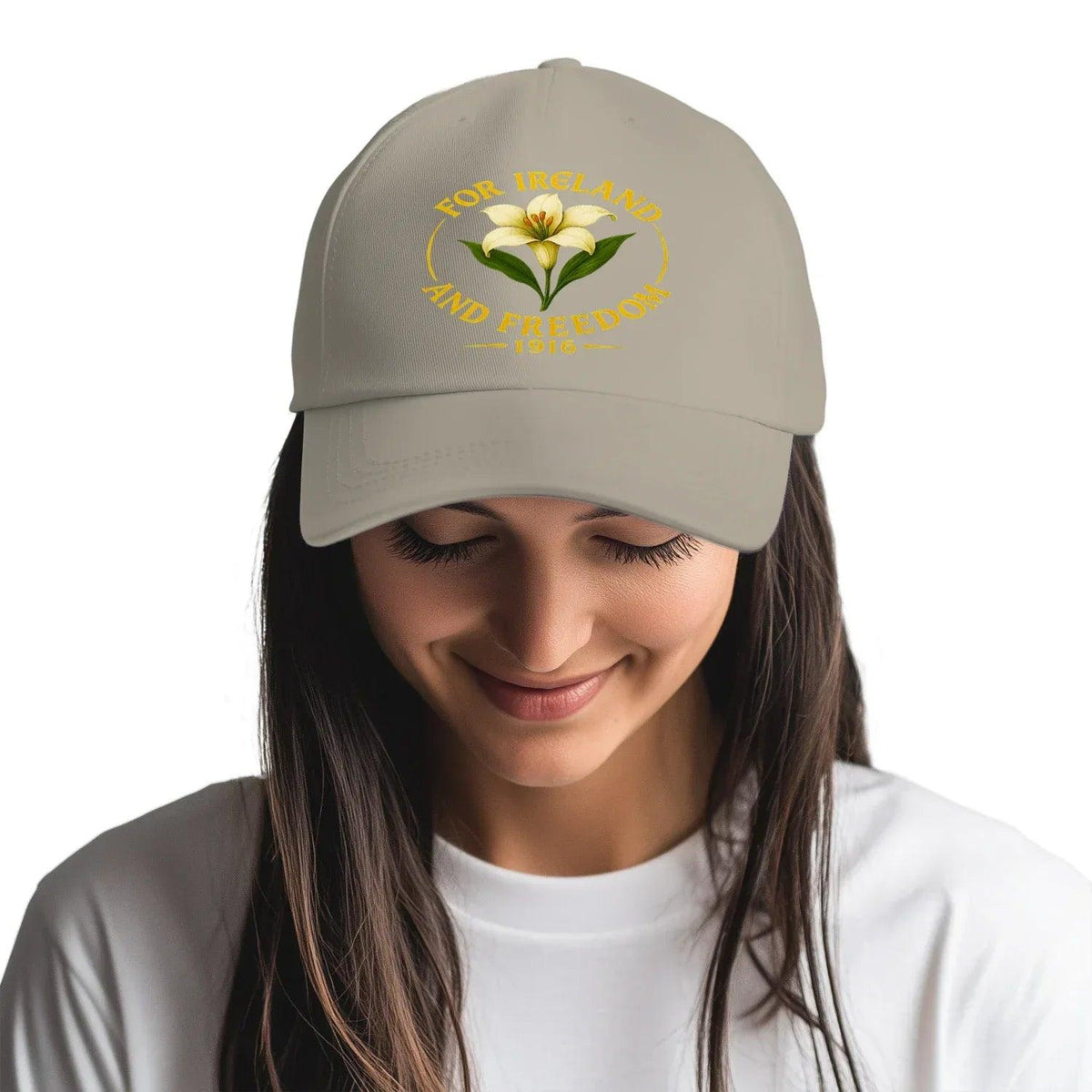 Irish Baseball Cap - Freedom 1916, Adjustable Headwear - Celtic Wolfwear