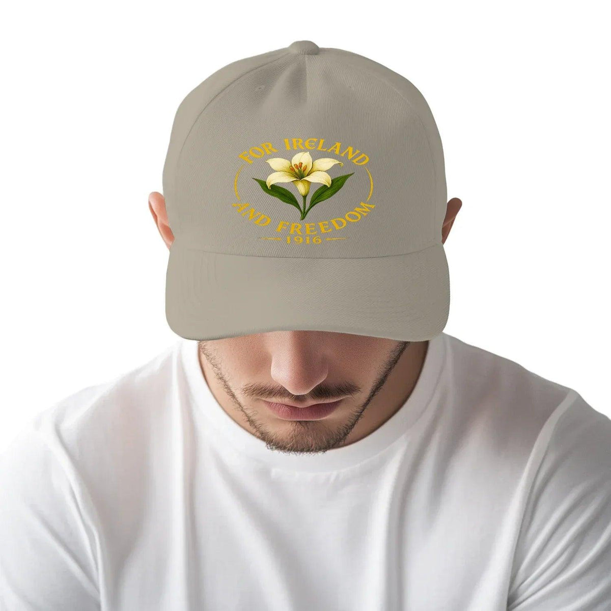 Irish Baseball Cap - Freedom 1916, Adjustable Headwear - Celtic Wolfwear