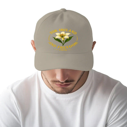 Irish Baseball Cap - Freedom 1916, Adjustable Headwear - Celtic Wolfwear