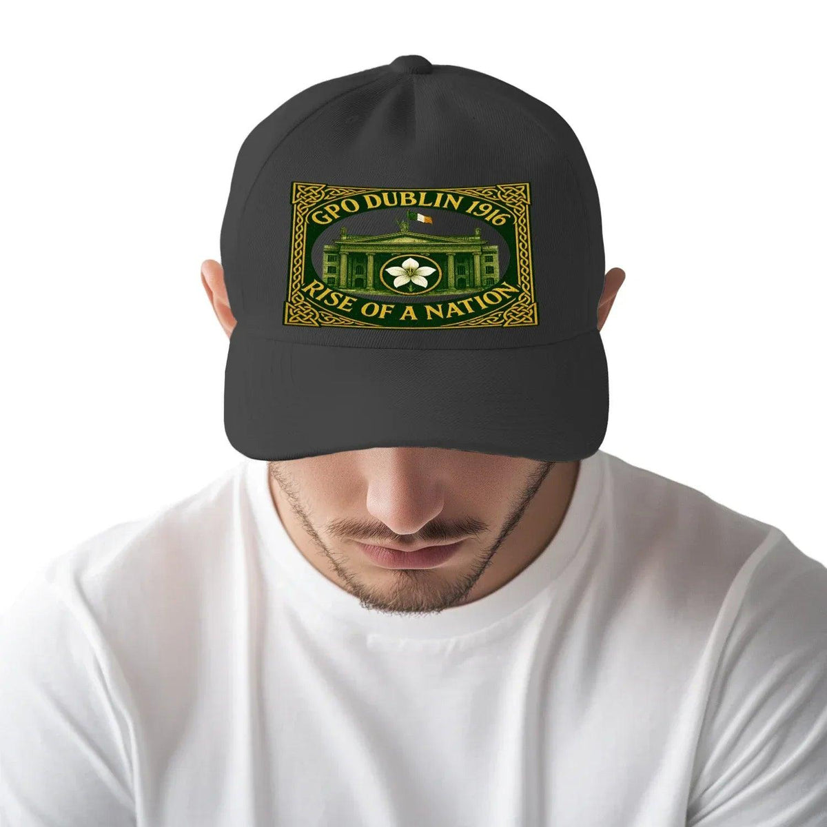 Irish Baseball Cap - GPO Dublin 1916, Matchday Headwear - Celtic Wolfwear