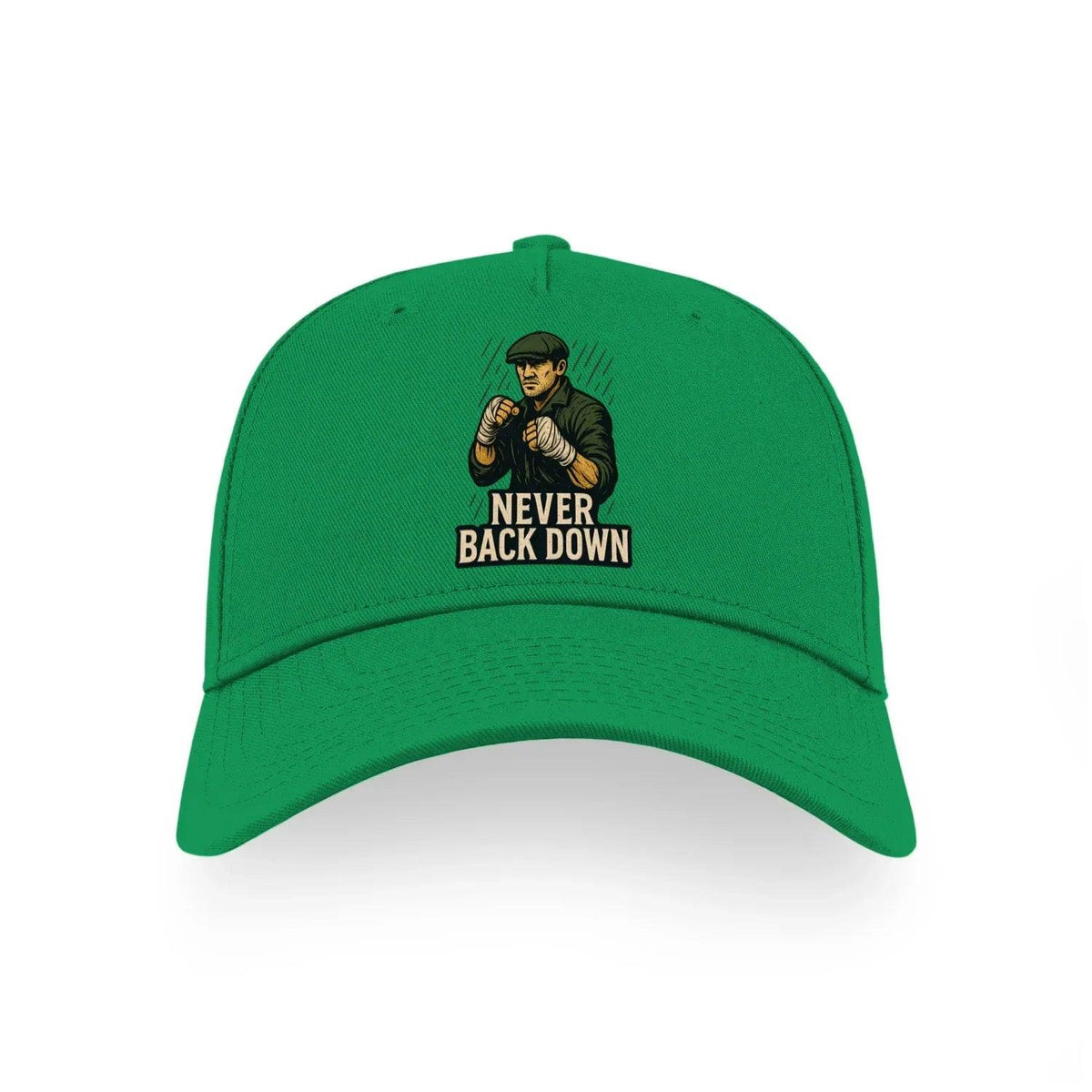 Irish Baseball Cap - Never Back Down 5, Adjustable Fit - Celtic Wolfwear