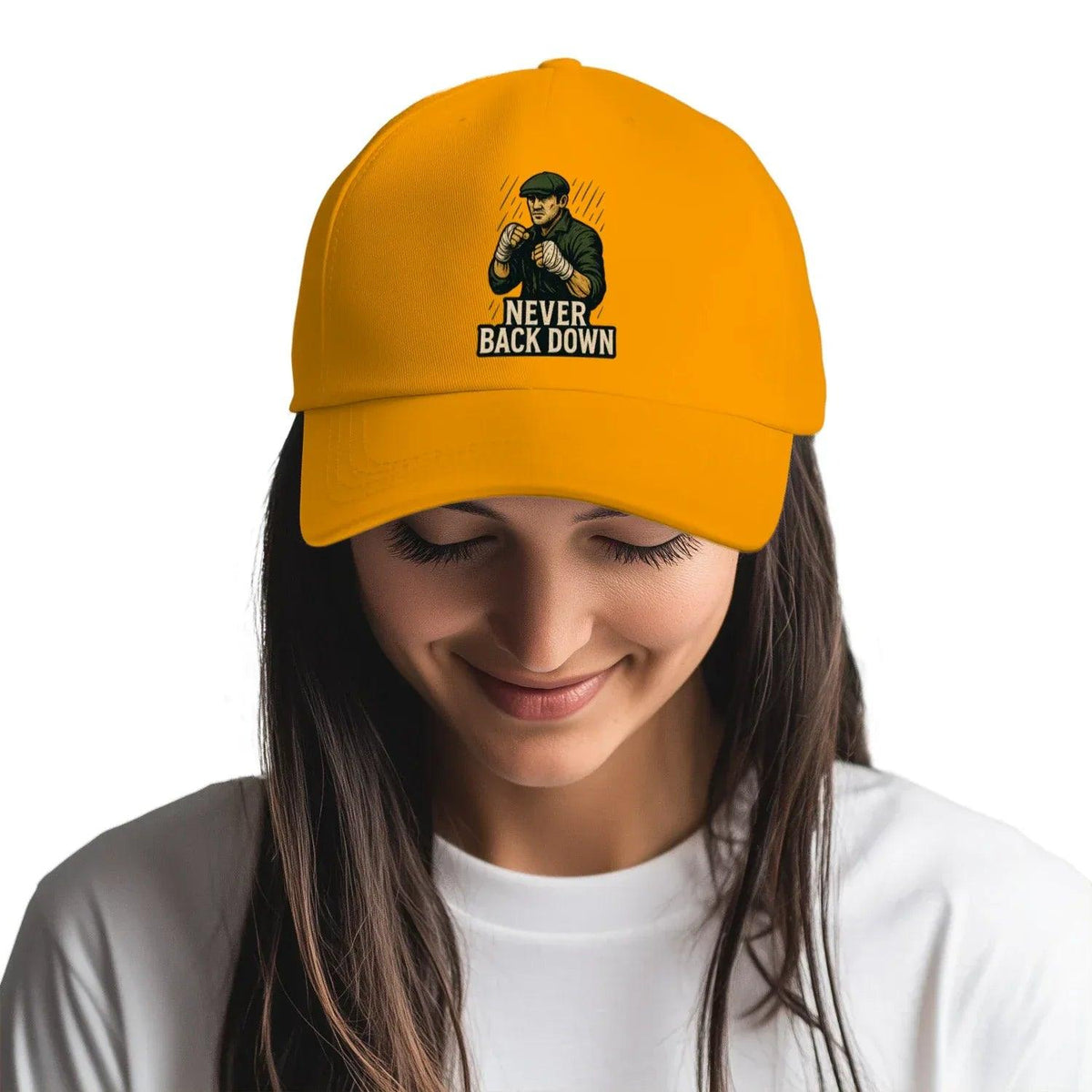 Irish Baseball Cap - Never Back Down 5, Adjustable Fit - Celtic Wolfwear