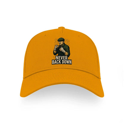 Irish Baseball Cap - Never Back Down 5, Adjustable Fit - Celtic Wolfwear