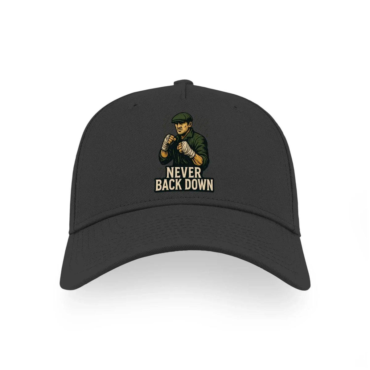 Irish Baseball Cap - Never Back Down 5, Adjustable Fit - Celtic Wolfwear