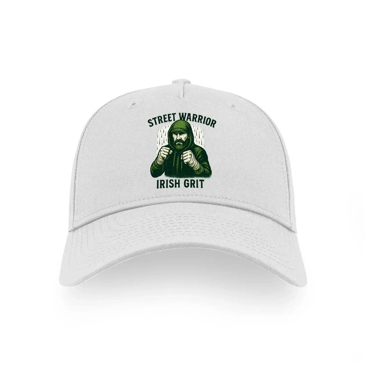 Irish Baseball Cap - Street Warrior 5 Matchday Headwear - Celtic Wolfwear