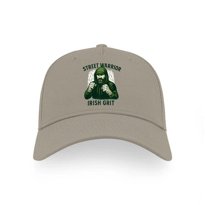 Irish Baseball Cap - Street Warrior 5 Matchday Headwear - Celtic Wolfwear