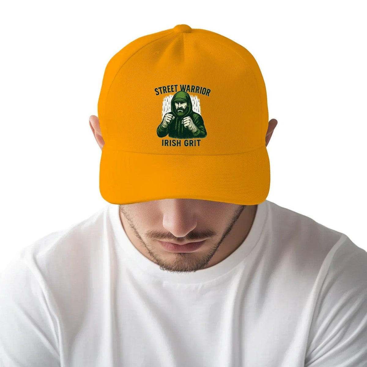 Irish Baseball Cap - Street Warrior 5 Matchday Headwear - Celtic Wolfwear
