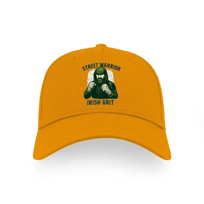 Irish Baseball Cap - Street Warrior 5 Matchday Headwear - Celtic Wolfwear