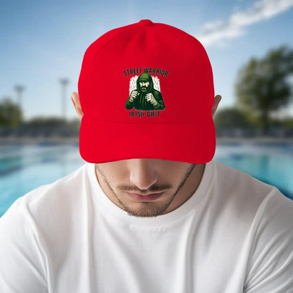 Irish Baseball Cap - Street Warrior 5 Matchday Headwear - Celtic Wolfwear