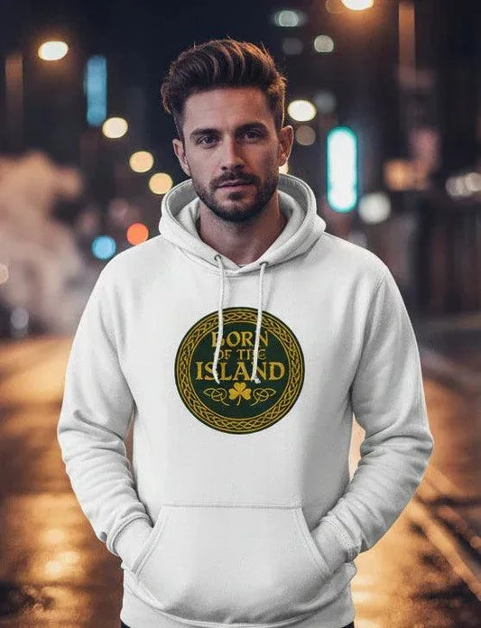 Irish Hoodie - Heritage Originals, Unisex Matchday Wear - Celtic Wolfwear