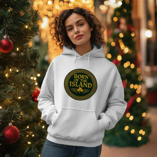 Irish Hoodie - Heritage Originals, Unisex Matchday Wear - Celtic Wolfwear