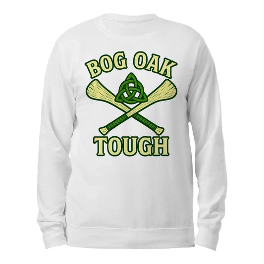 Irish Sweatshirt - Bog Oak, Terrace-Inspired Streetwear - Celtic Wolfwear