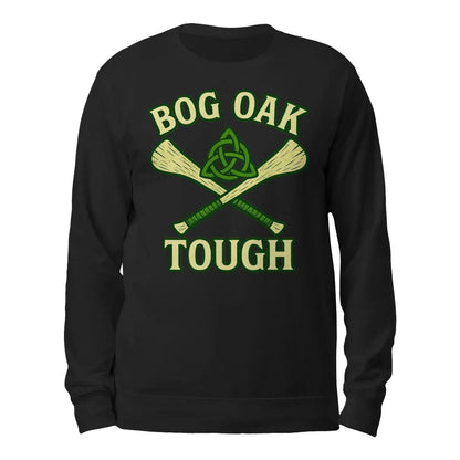 Irish Sweatshirt - Bog Oak, Terrace-Inspired Streetwear - Celtic Wolfwear