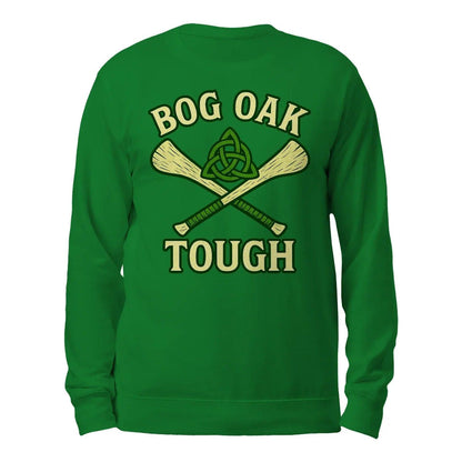 Irish Sweatshirt - Bog Oak, Terrace-Inspired Streetwear - Celtic Wolfwear