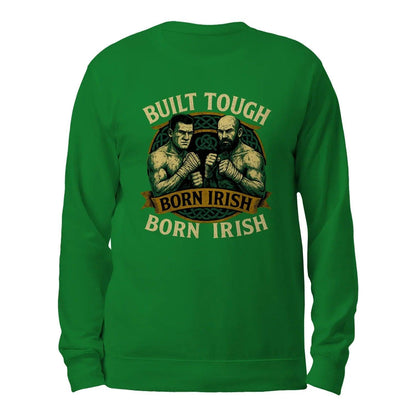Irish Sweatshirt - Built Tough Born Heritage Streetwear - Celtic Wolfwear