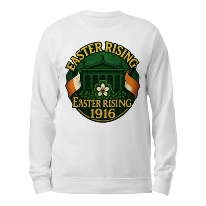 Irish Sweatshirt - Easter Rising, Unisex Matchday Wear - Celtic Wolfwear