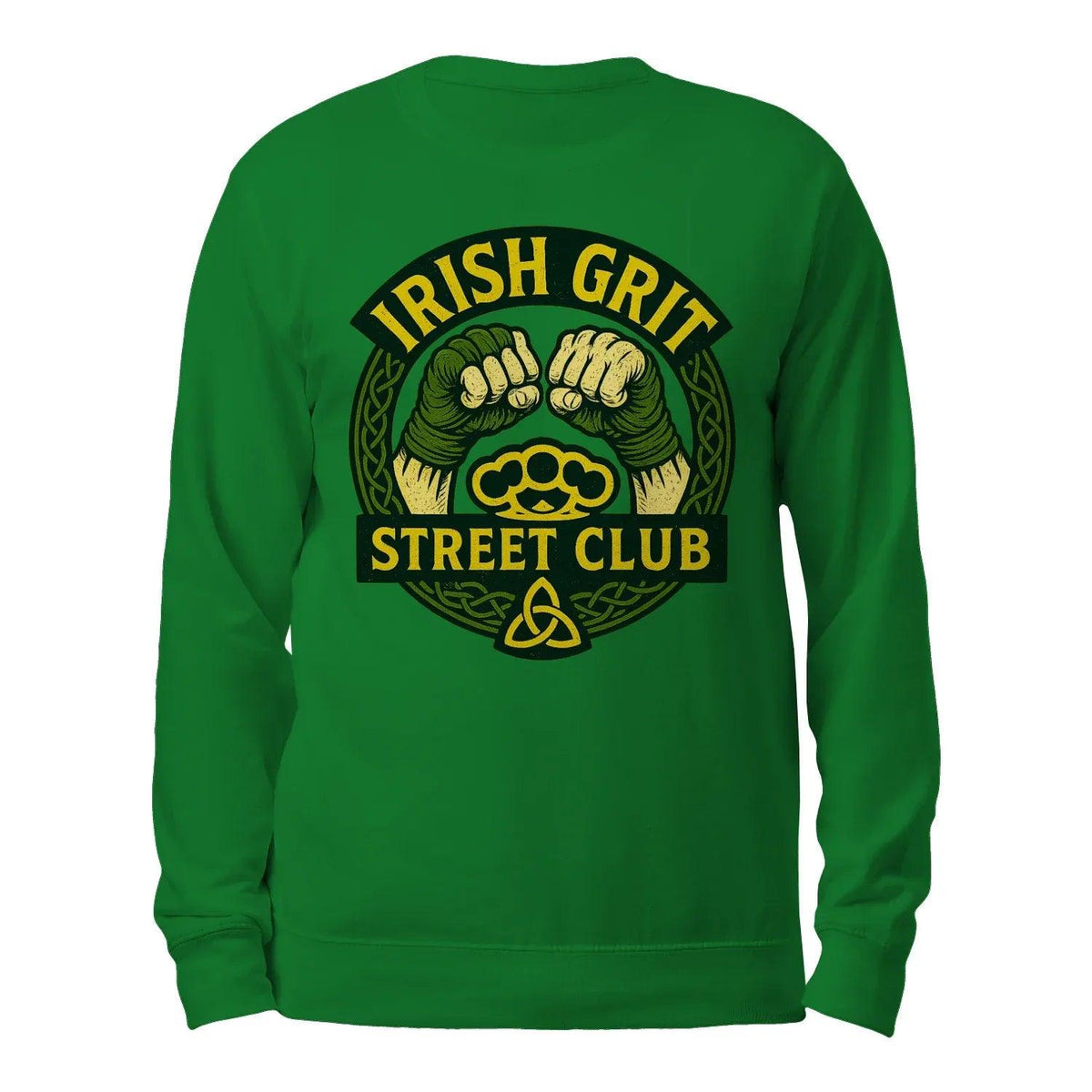 Irish Sweatshirt - Grit, Terrace-Inspired Streetwear - Celtic Wolfwear