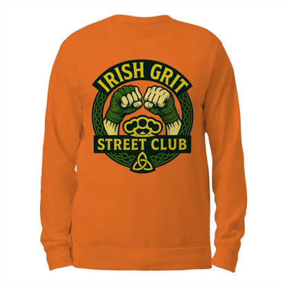 Irish Sweatshirt - Grit, Terrace-Inspired Streetwear - Celtic Wolfwear