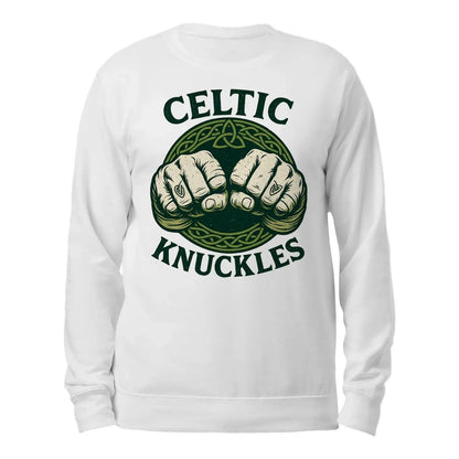 Irish Sweatshirt - Knuckles Knot, Unisex Matchday Wear - Celtic Wolfwear
