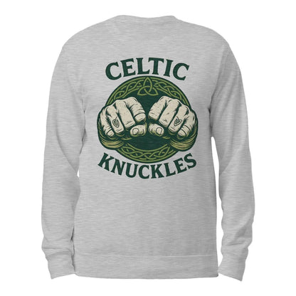 Irish Sweatshirt - Knuckles Knot, Unisex Matchday Wear - Celtic Wolfwear