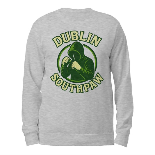 Irish Sweatshirt - Southpaw Dublin, Heritage Streetwear - Celtic Wolfwear