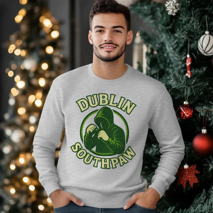 Irish Sweatshirt - Southpaw Dublin, Heritage Streetwear - Celtic Wolfwear