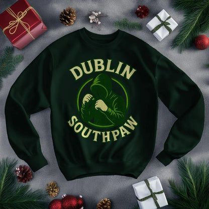 Irish Sweatshirt - Southpaw Dublin, Heritage Streetwear - Celtic Wolfwear