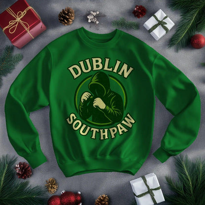 Irish Sweatshirt - Southpaw Dublin, Heritage Streetwear - Celtic Wolfwear