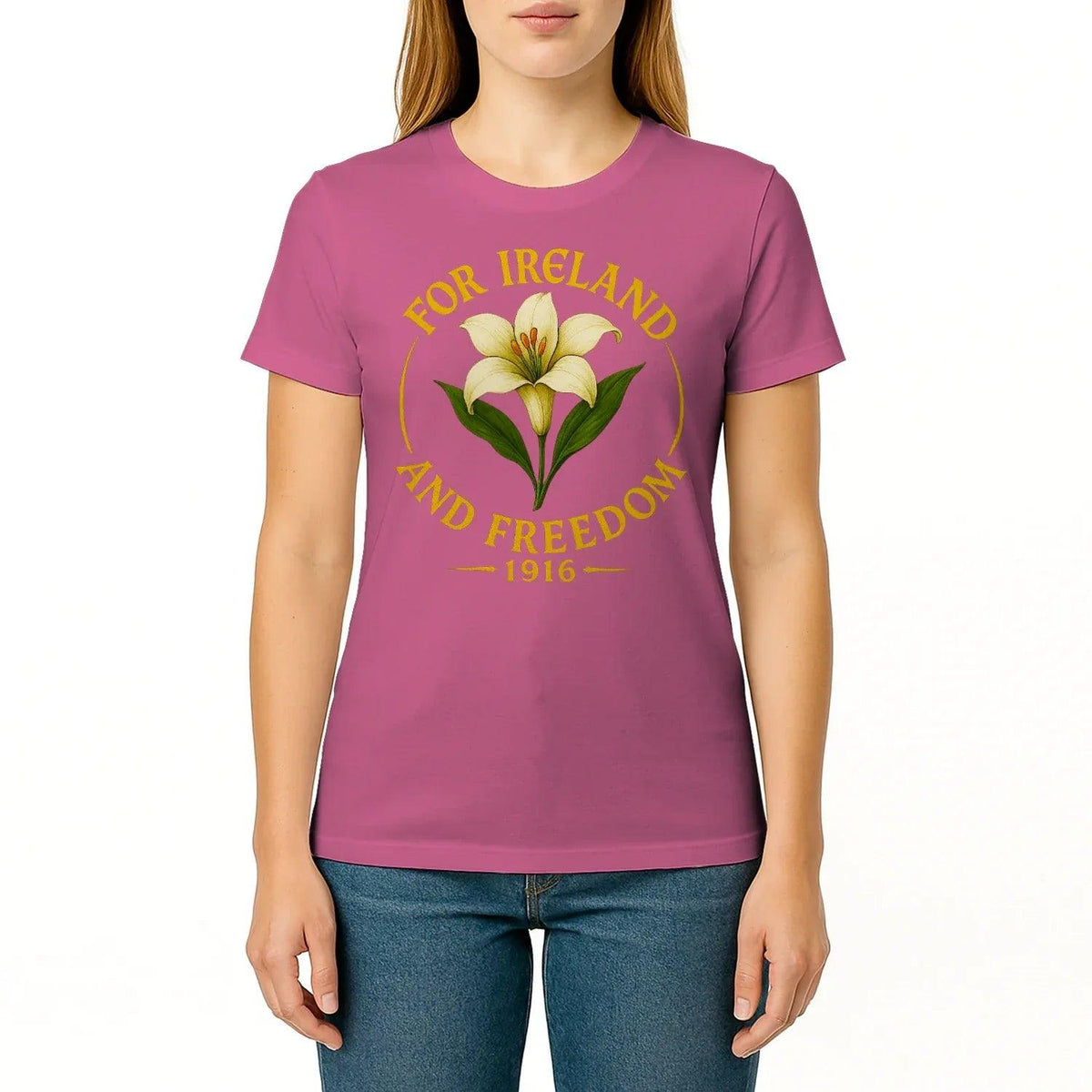 Irish T-Shirt - 1916 Freedom, Premium Unisex Streetwear - Celtic Wolfwear