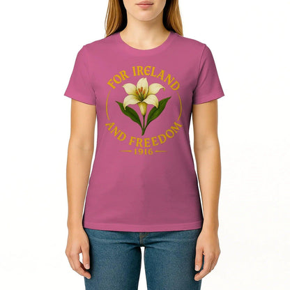 Irish T-Shirt - 1916 Freedom, Premium Unisex Streetwear - Celtic Wolfwear