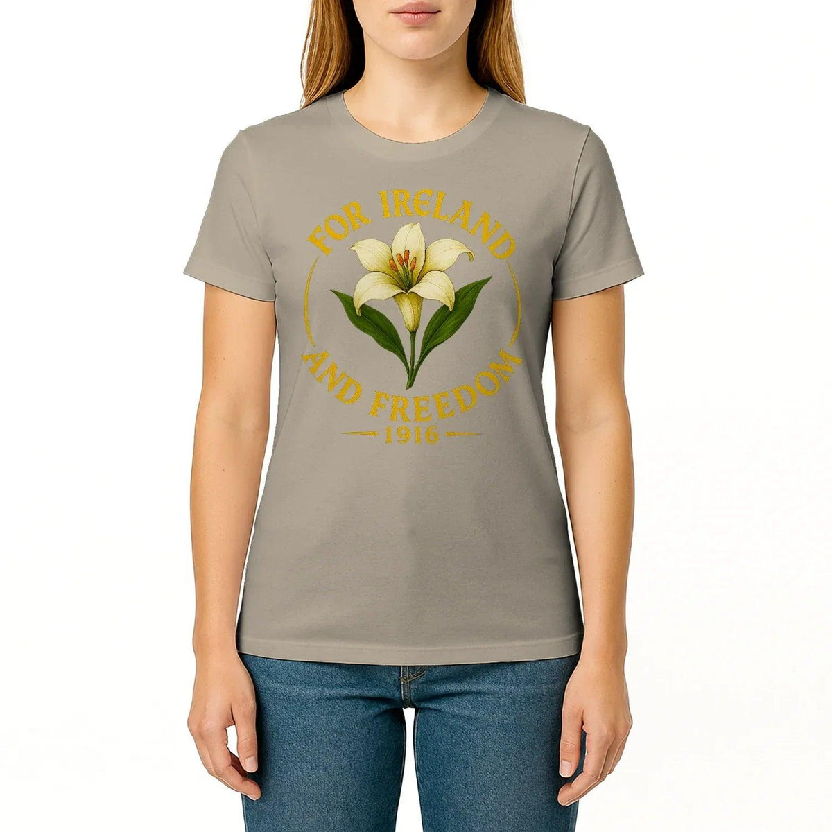 Irish T-Shirt - 1916 Freedom, Premium Unisex Streetwear - Celtic Wolfwear