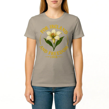 Irish T-Shirt - 1916 Freedom, Premium Unisex Streetwear - Celtic Wolfwear