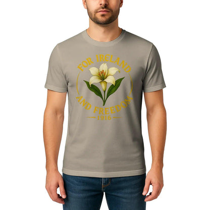 Irish T-Shirt - 1916 Freedom, Premium Unisex Streetwear - Celtic Wolfwear