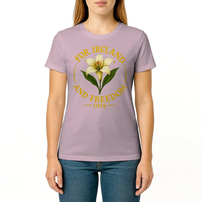 Irish T-Shirt - 1916 Freedom, Premium Unisex Streetwear - Celtic Wolfwear