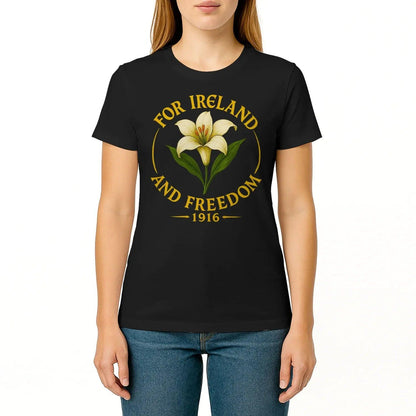 Irish T-Shirt - 1916 Freedom, Premium Unisex Streetwear - Celtic Wolfwear