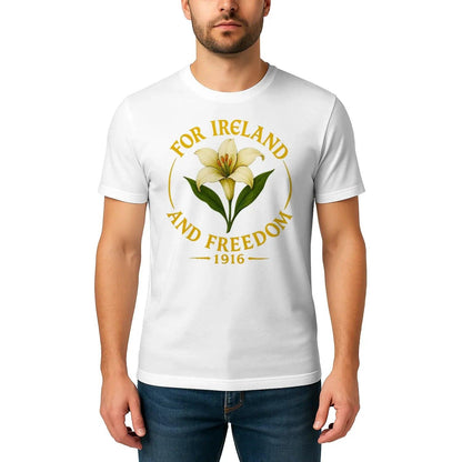 Irish T-Shirt - 1916 Freedom, Premium Unisex Streetwear - Celtic Wolfwear