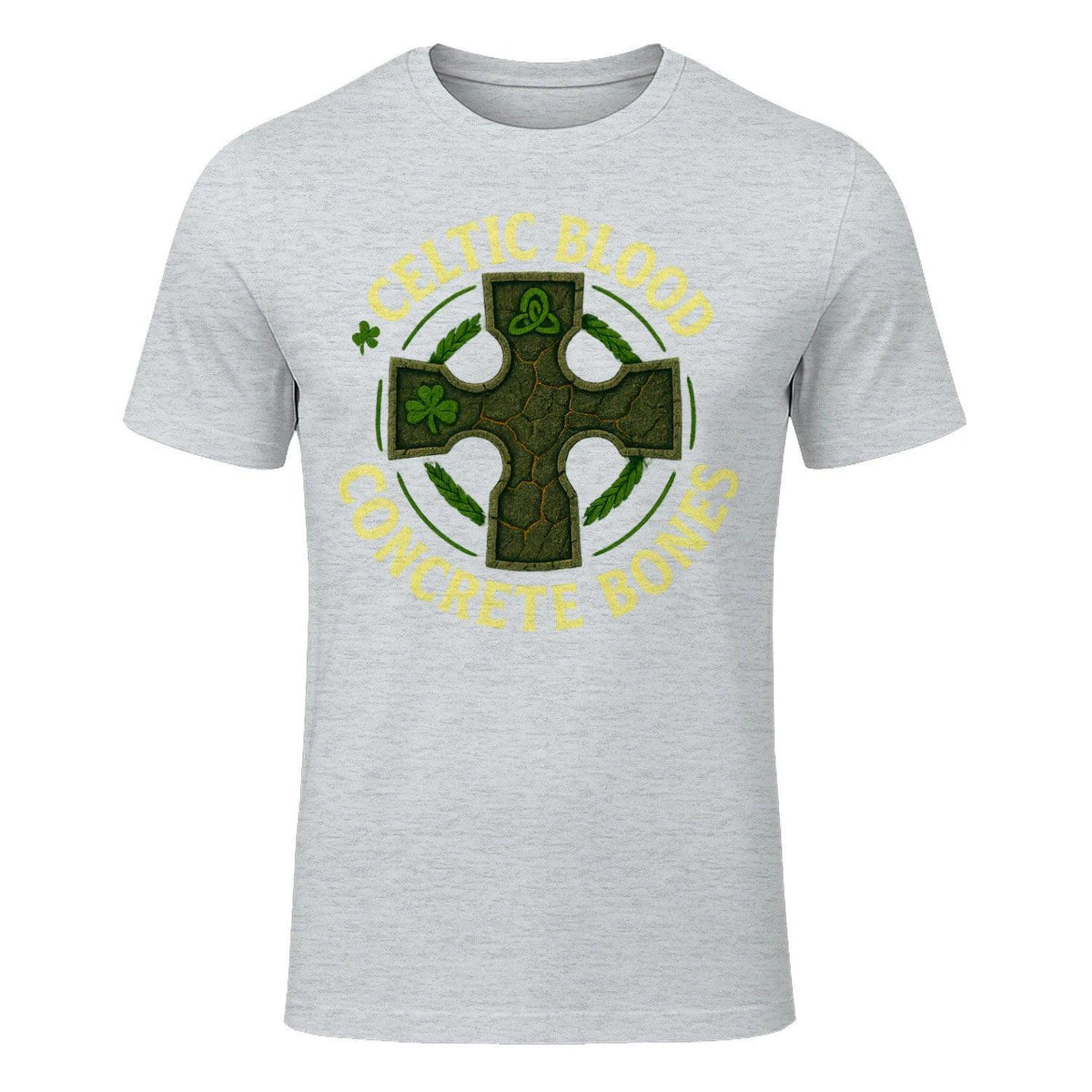 Irish T-Shirt - Blood Concrete Bones, Unisex Streetwear - Celtic Wolfwear