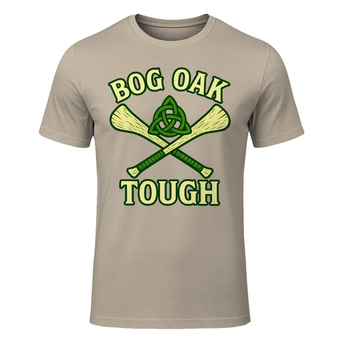 Irish T-Shirt - Bog Oak Souvenir, Unisex Matchday Wear - Celtic Wolfwear