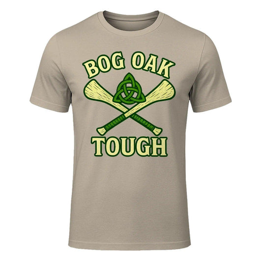 Irish T-Shirt - Bog Oak Souvenir, Unisex Matchday Wear - Celtic Wolfwear