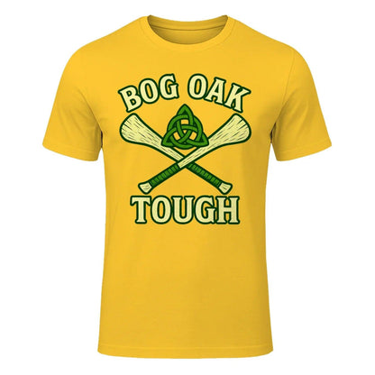 Irish T-Shirt - Bog Oak Souvenir, Unisex Matchday Wear - Celtic Wolfwear