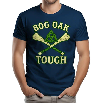 Irish T-Shirt - Bog Oak Souvenir, Unisex Matchday Wear - Celtic Wolfwear