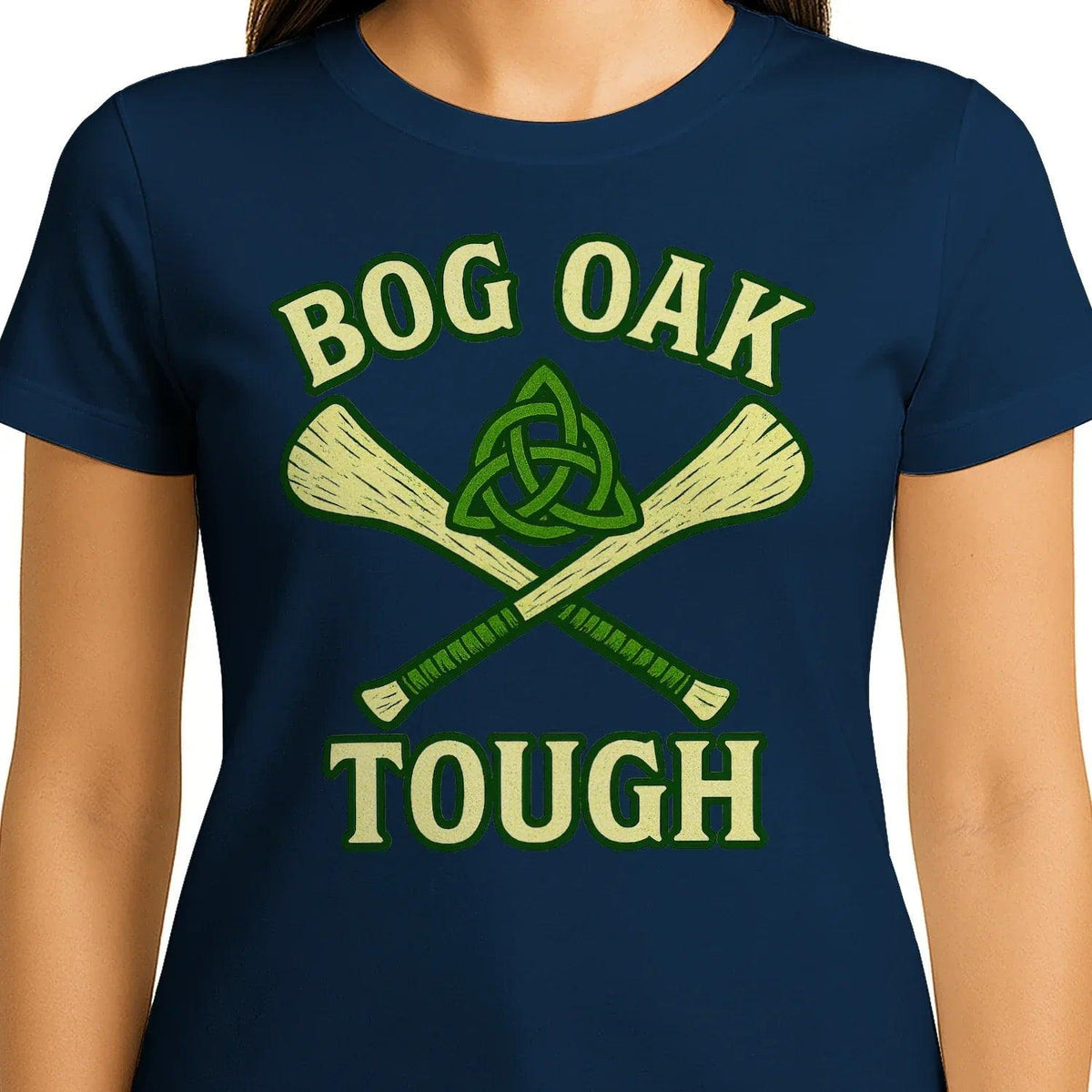 Irish T-Shirt - Bog Oak Souvenir, Unisex Matchday Wear - Celtic Wolfwear