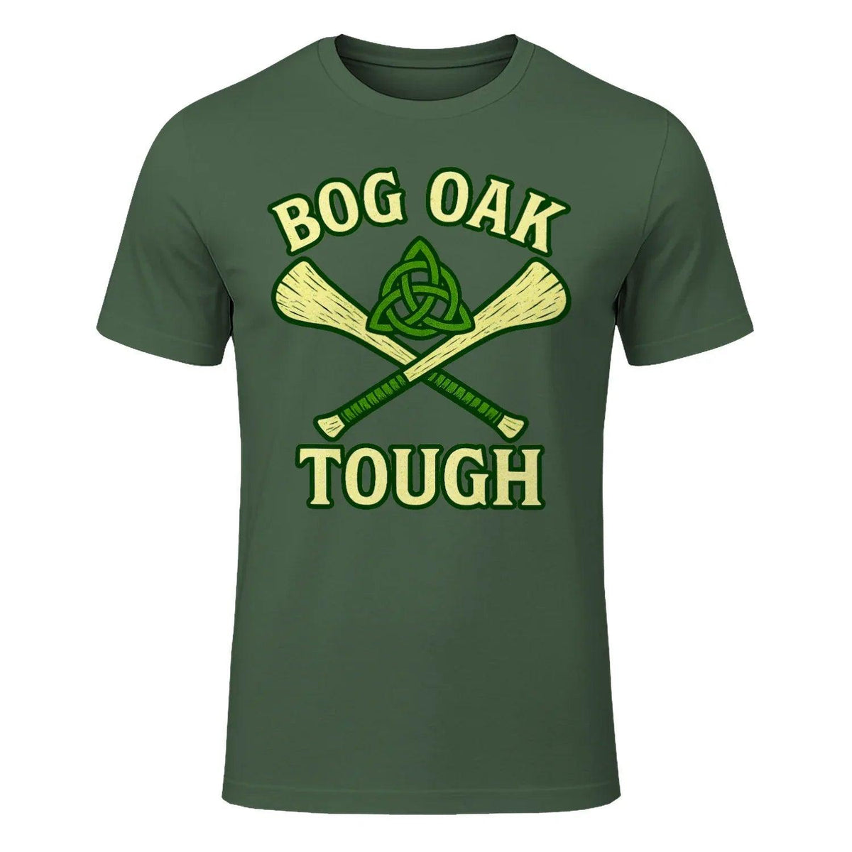 Irish T-Shirt - Bog Oak Souvenir, Unisex Matchday Wear - Celtic Wolfwear