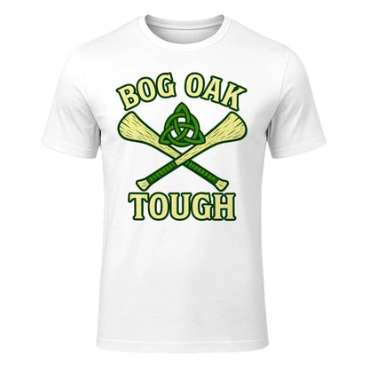 Irish T-Shirt - Bog Oak Souvenir, Unisex Matchday Wear - Celtic Wolfwear